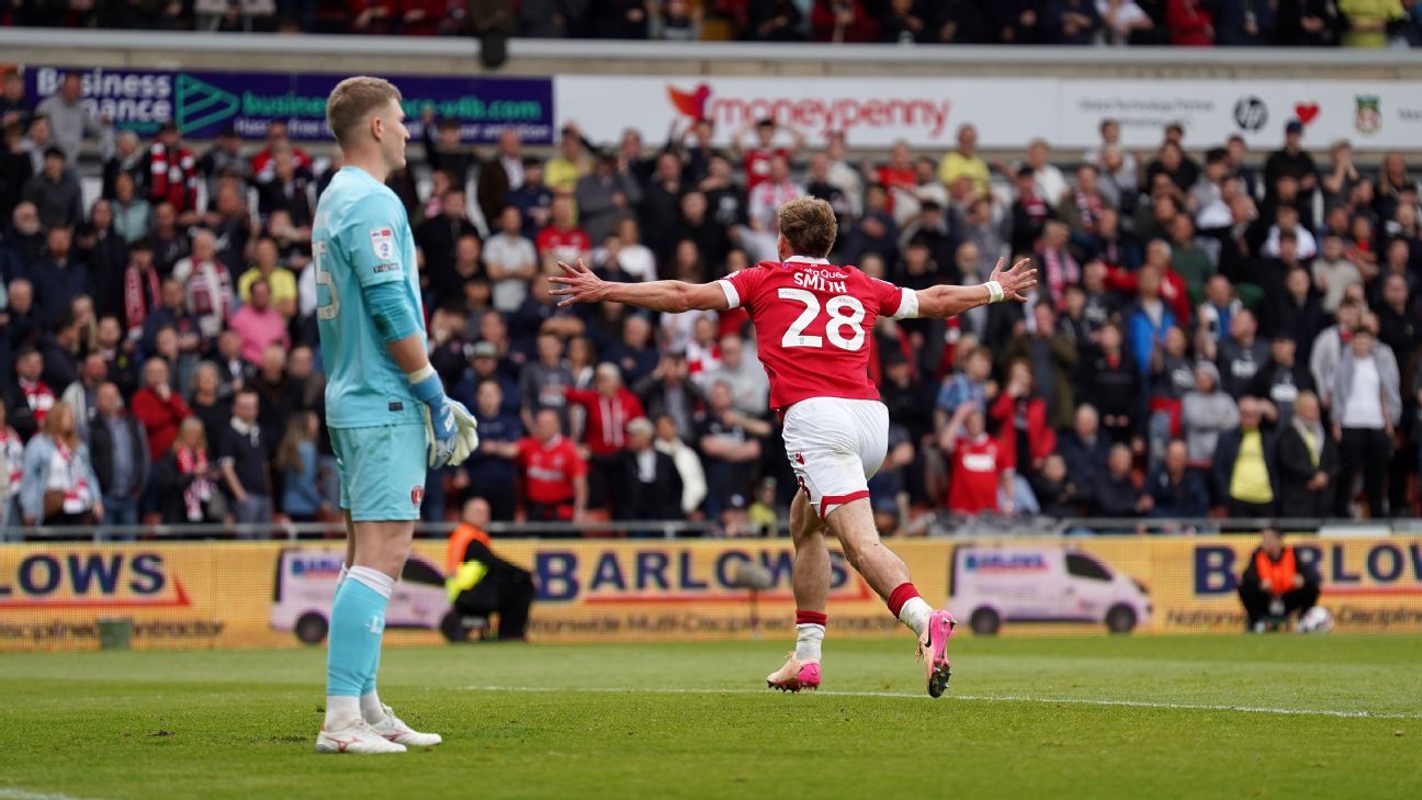 Wrexham clisch Ιστορική 3η προώθηση προώθησης