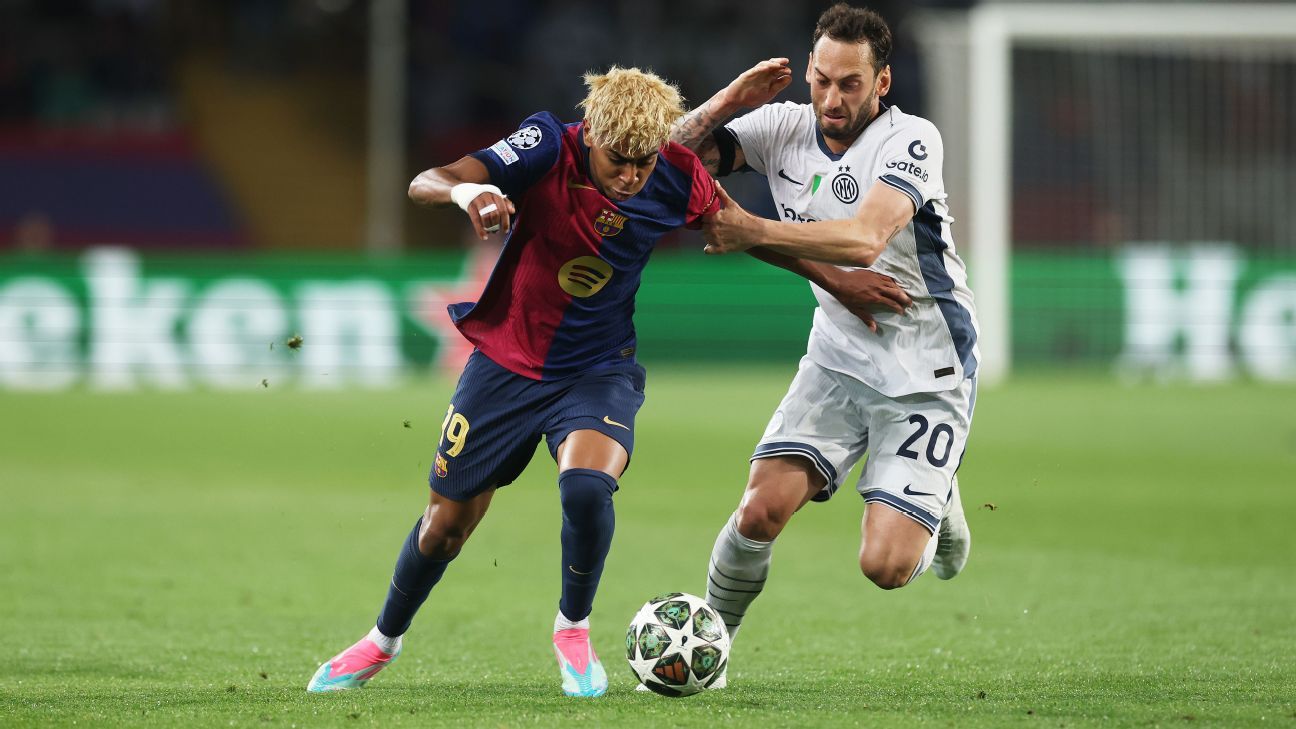 Ζωντανές ενημερώσεις: Inter, Barça Off To Bleistering ξεκινήστε σε ημιτελικό UCL με δράση
