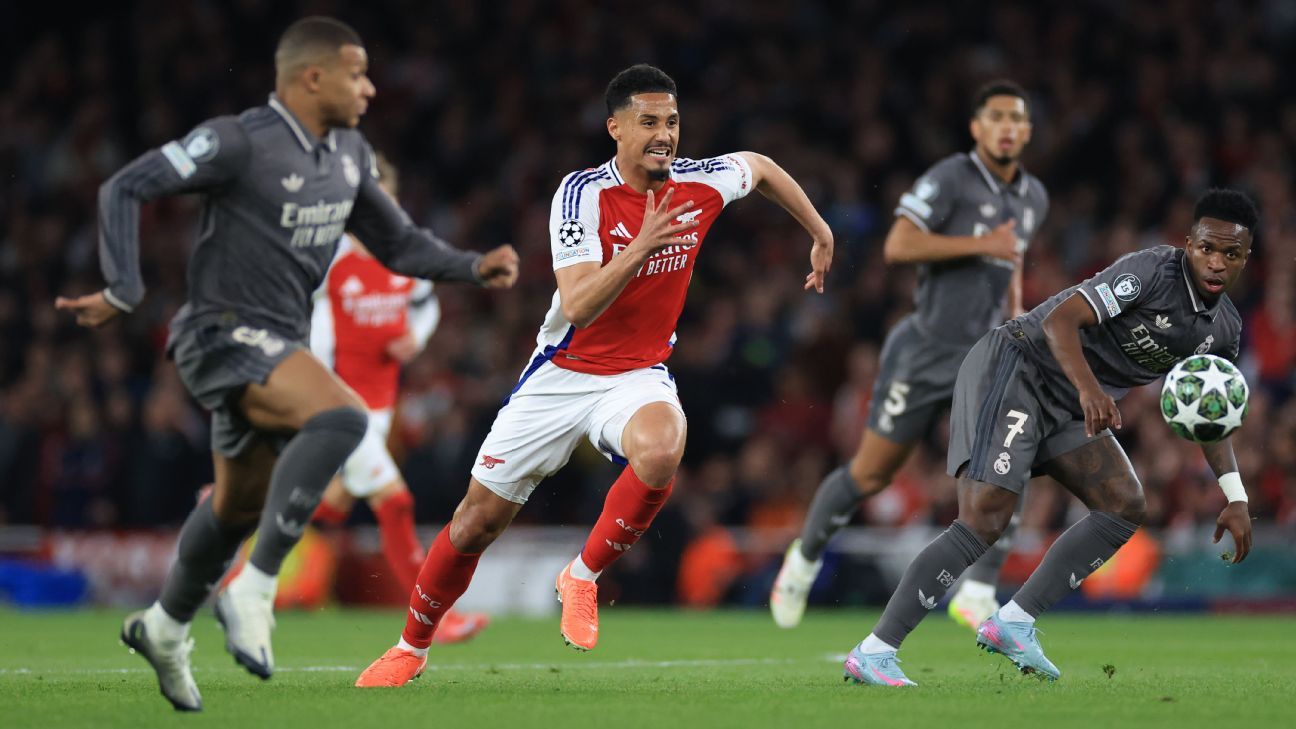 Φήμες-μεταφοράς,-Νέα:-Μαδρίτη-σε-συνομιλίες-με-την-arsenal-star-saliba