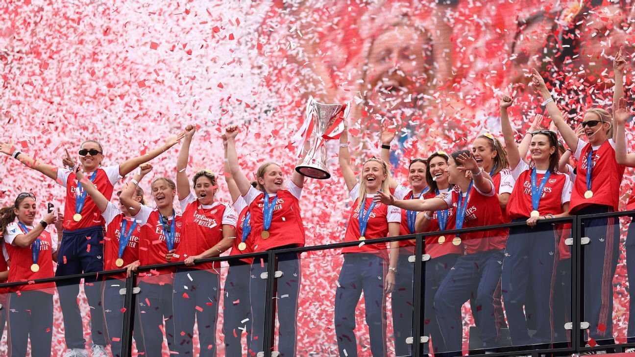 «Τα όνειρά μου έγιναν πραγματικότητα»: η Άρσεναλ γιορτάζει την επιτυχία του UWCL με στυλ