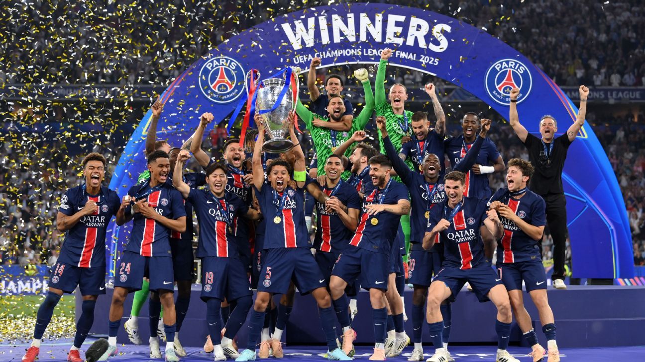 PSG ROUT Inter in Record UCL Τελική νίκη για τον 1ο τίτλο