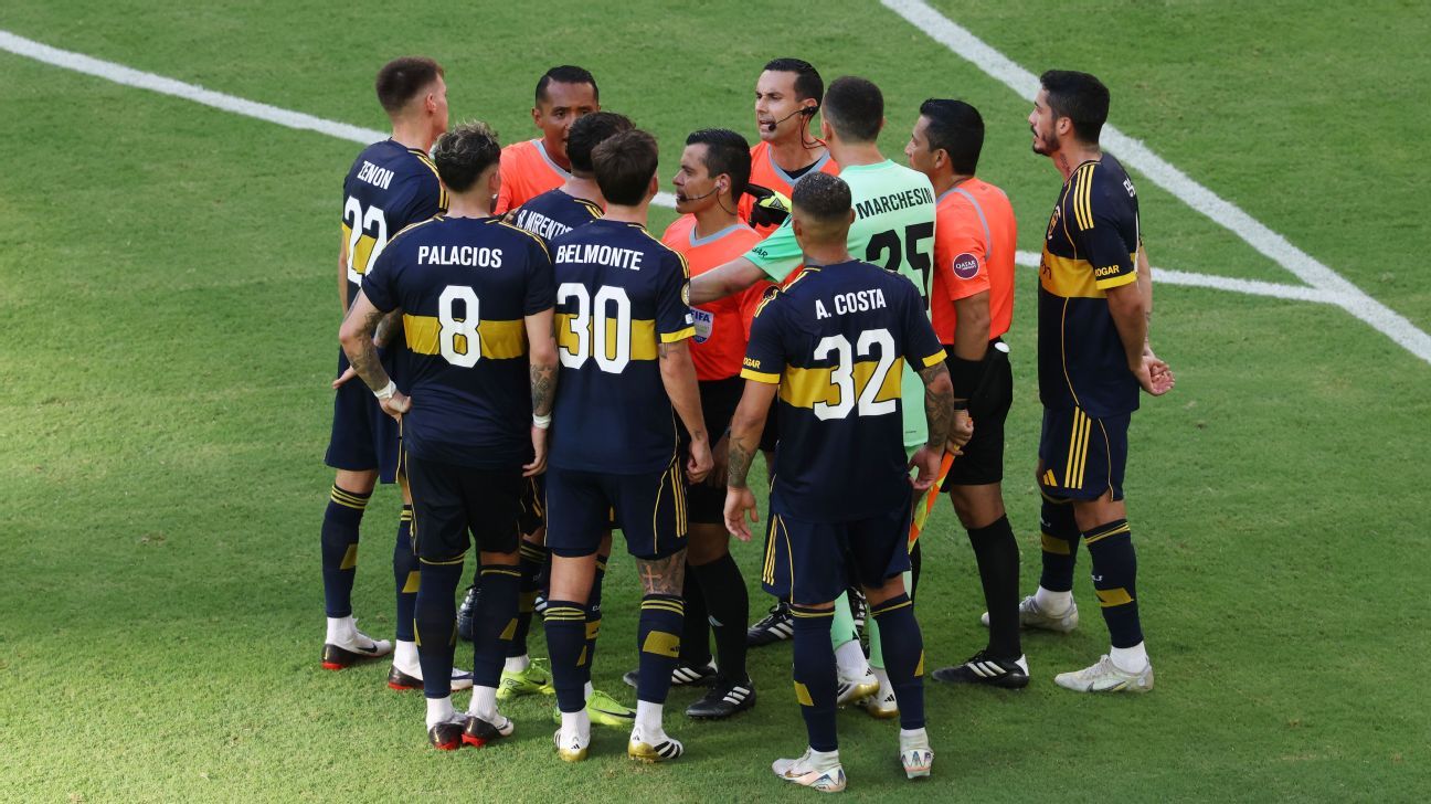 Η κλήση PK του διαιτητή Boca εκρήγνυται στην επιστροφή της Μπενφίκα