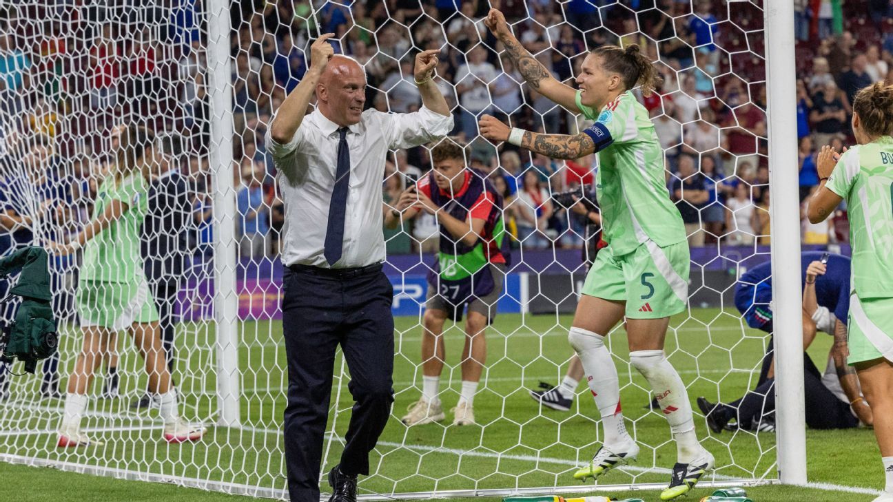 Η Ιταλία οδηγεί ένα κύμα διασκέδασης, μουσικής και χαράς όπως περιμένουν η Αγγλία