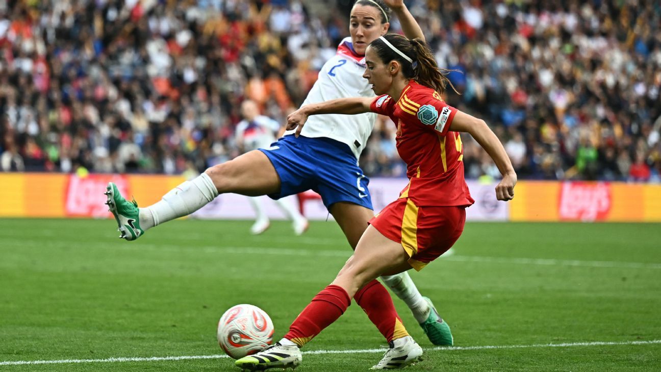 Bomatí, Kelly Headline Euro 2025 Best XI