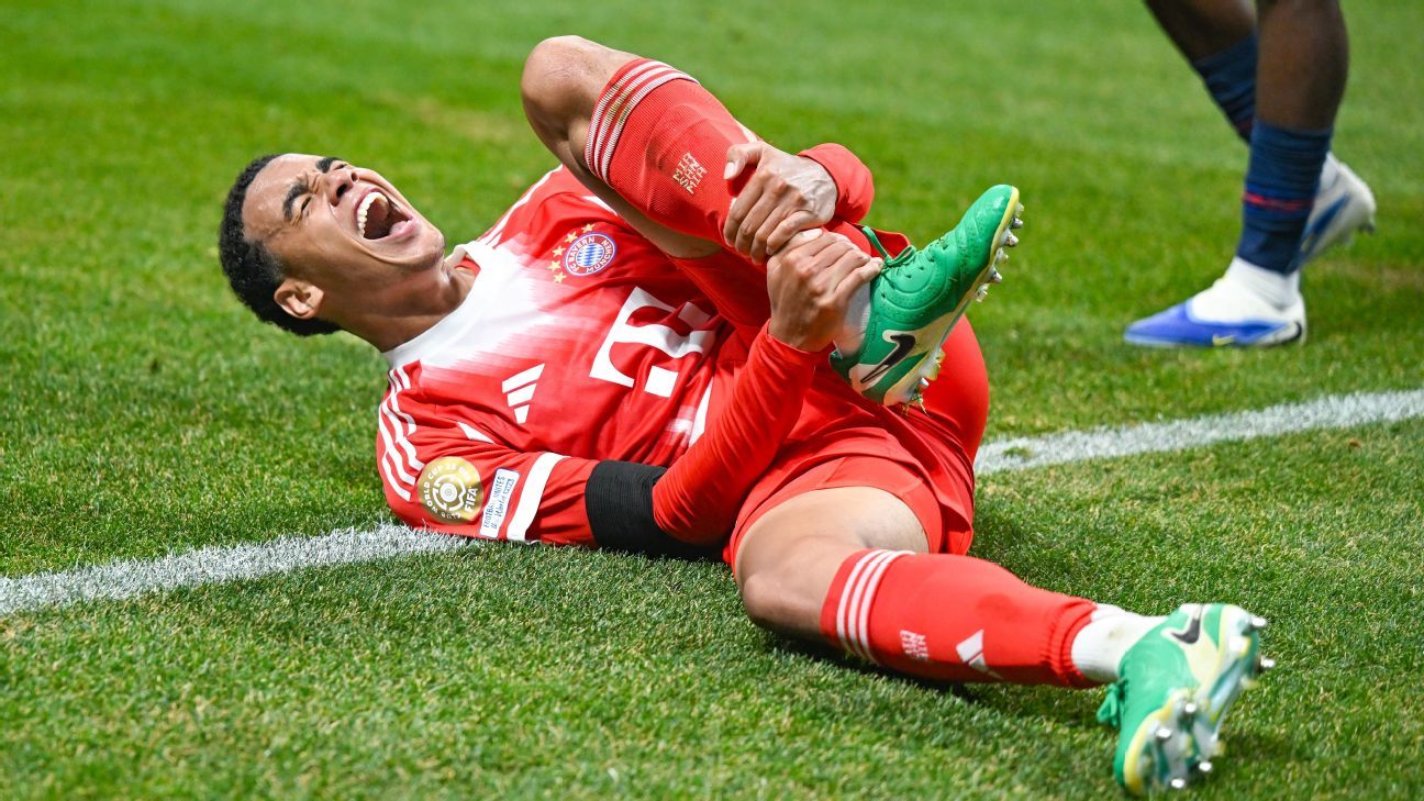Τα κατάγματα Musiala άφησαν το πόδι στη σύγκρουση Donnarumma
