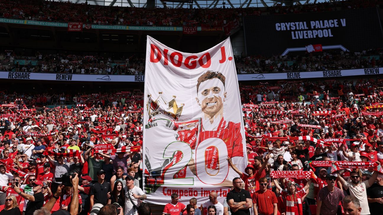 Η Jota παίρνει το αφιέρωμα Wembley πριν από την Comm. Ασπίδα