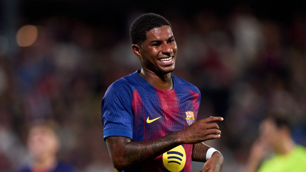 Ο Rashford έθεσε το ντεμπούτο του Barça ως εγγραφή