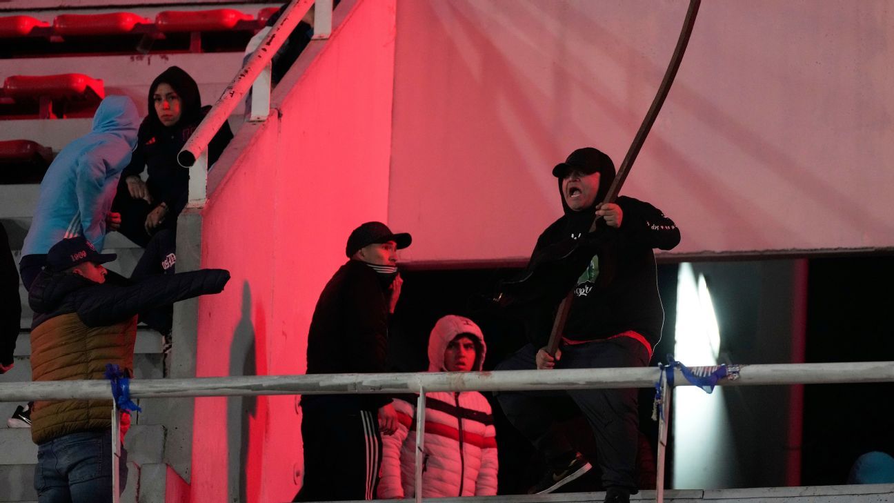 Ο αγώνας Sudamericana ακυρώθηκε μετά από βίαιες συγκρούσεις