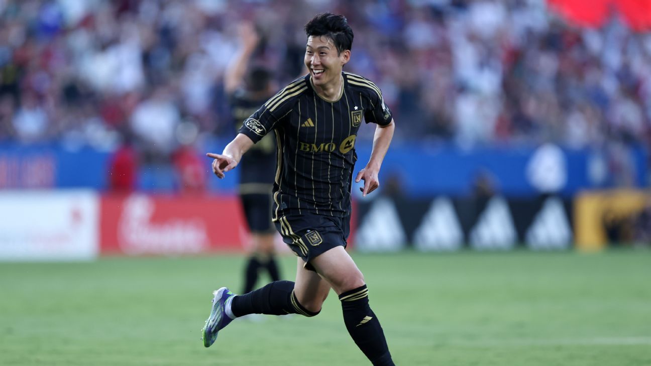 Son Heung-min δίχτυα πρώτα γκολ LAFC στο Dallas Draw