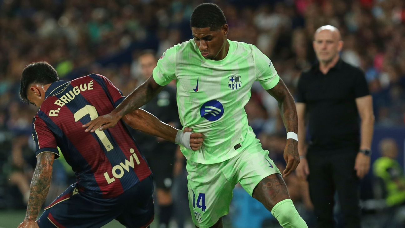 Rashford μακριά στο HT ως Tweaks της Flick Fuel Barça Win