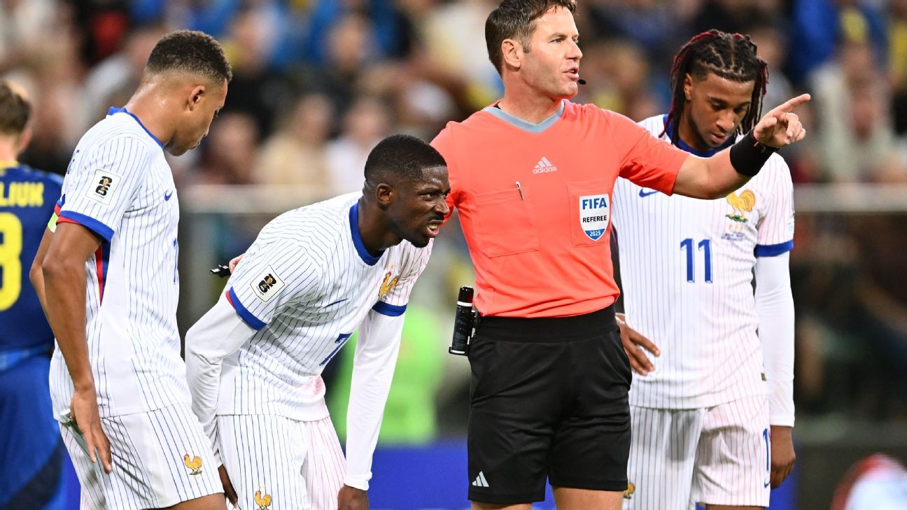 Ο Dembélé αποκλείει τη Γαλλία σε ανησυχία για το PSG