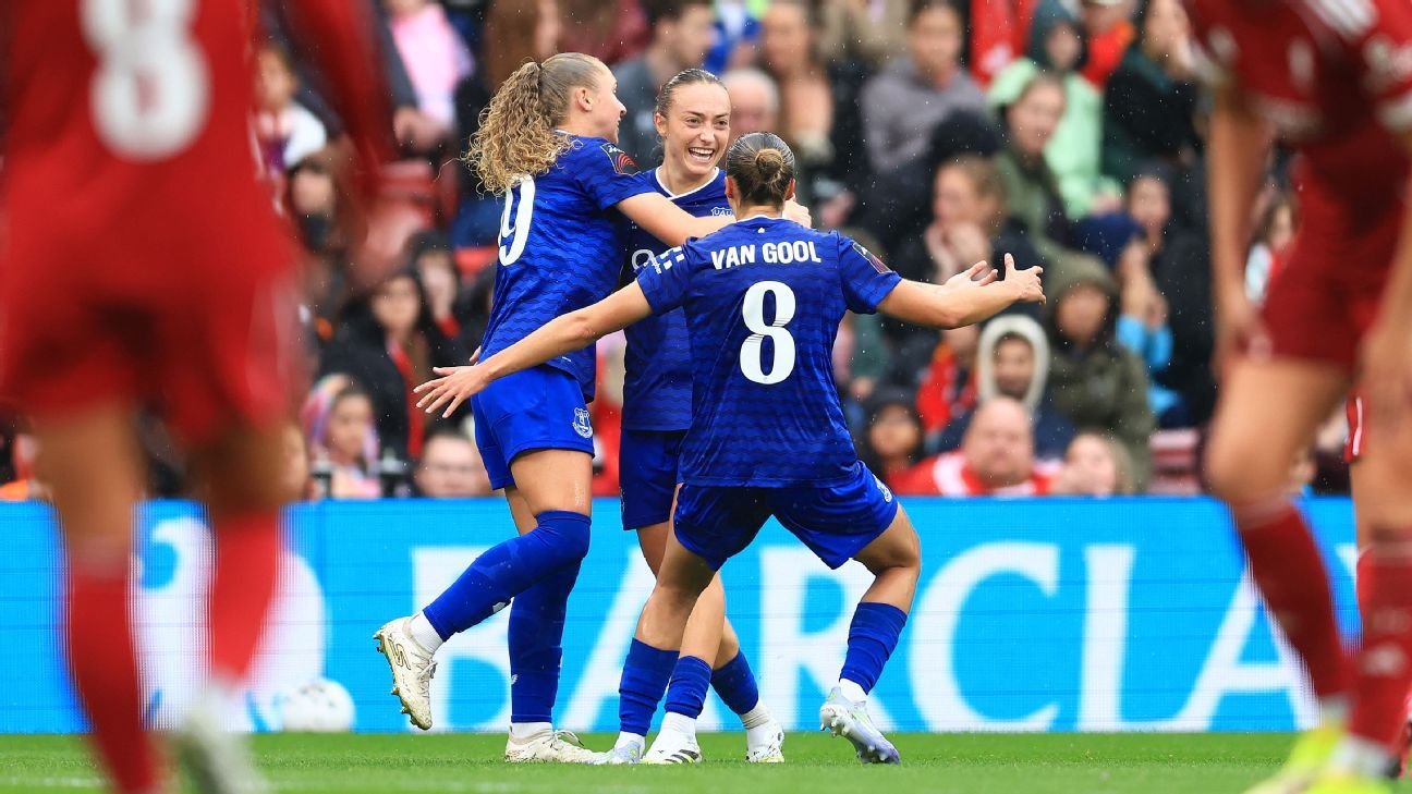 Η Everton νίκησε το Λίβερπουλ στο Anfield για να διατηρήσει την κυριαρχία του WSL Derby