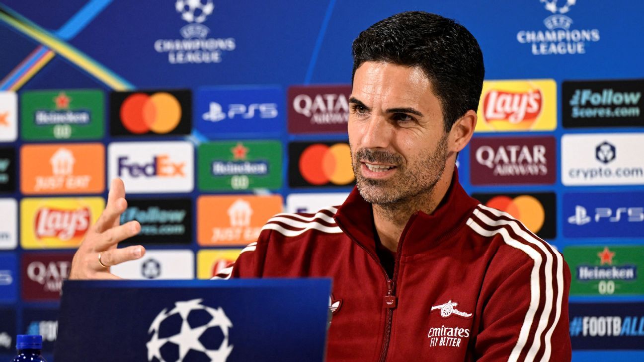 Η Arteta καλεί την ομάδα να ξαναγράψει την ιστορία της Arsenal UCL