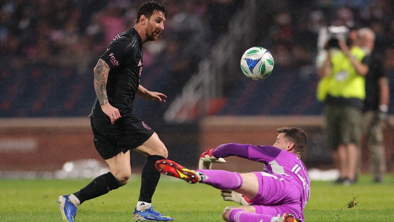 Ο Messi βαθμολογεί δύο φορές, το Μαϊάμι κλιμακώνεται πλέι -οφ