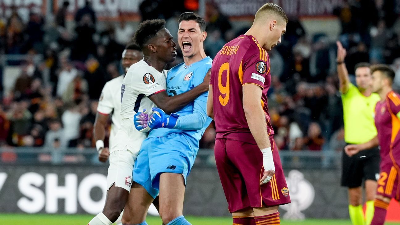 Η Lille GK εξοικονομεί 3 κυρώσεις Ρομά σε άγρια ​​ακολουθία