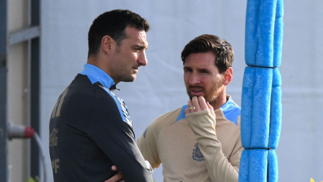 Scaloni: Δεν θα αναλάβει «κινδύνους» στο Messi Fitness