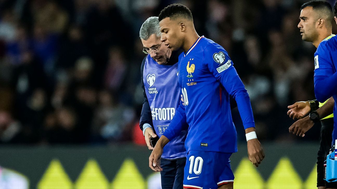 Mbappé για να επιστρέψει στη Μαδρίτη με τραυματισμό στον αστράγαλο
