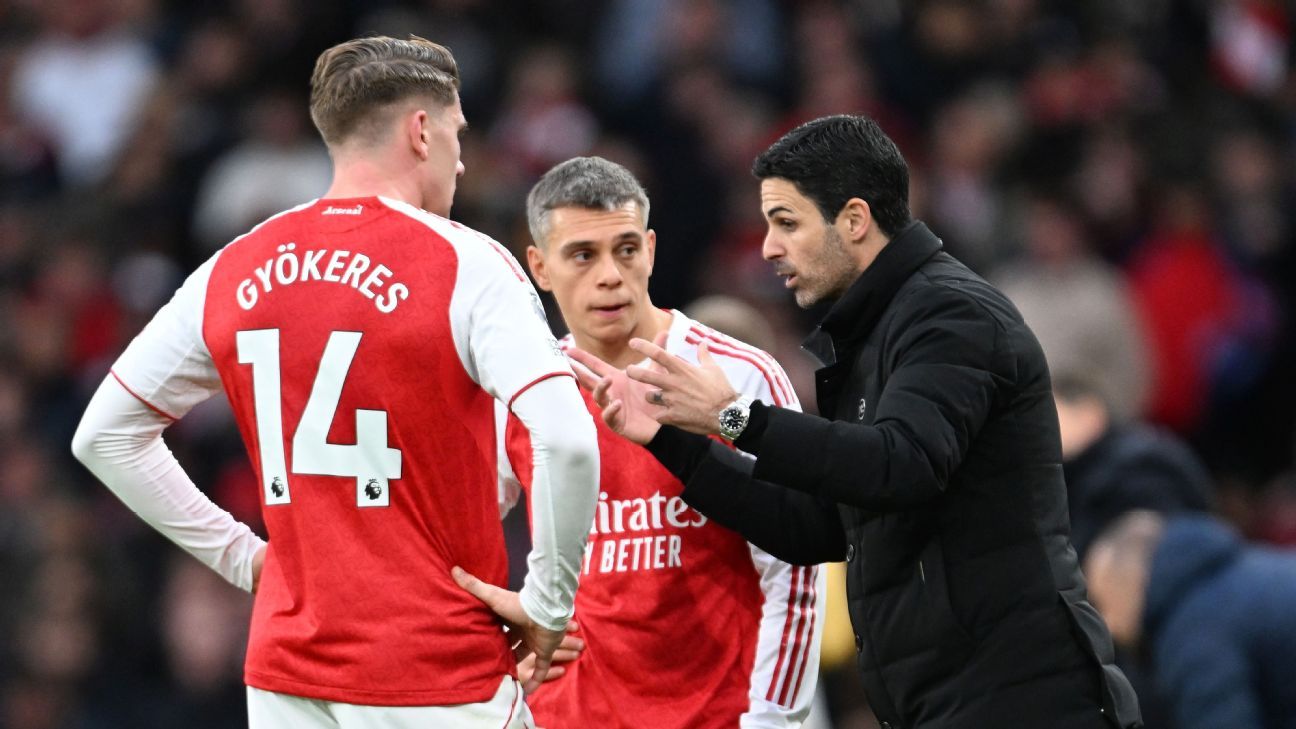 Βαθμολογία «Big Six» της Premier League μετά από 10 αγώνες: Άρσεναλ με Α; Λίβερπουλ και Δ