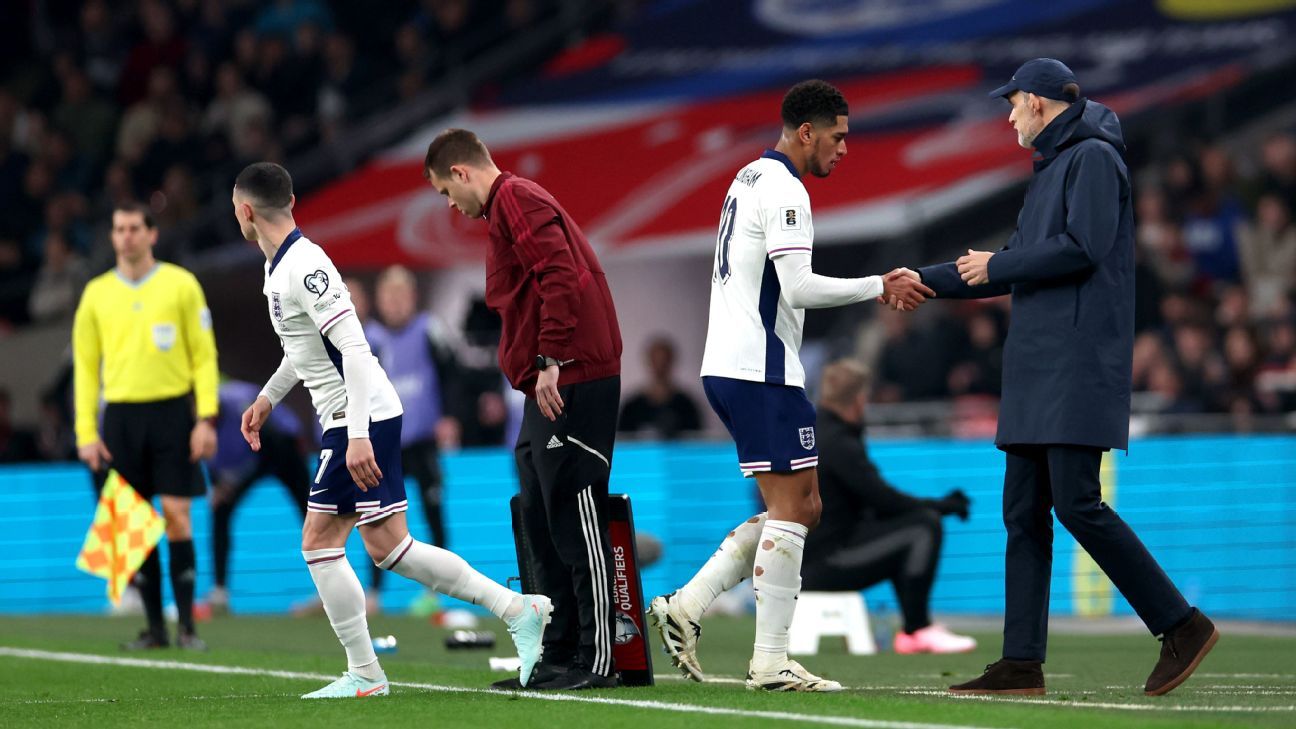 Foden, Bellingham υπενθύμισε στην ομάδα της Αγγλίας? Ο Σκοτ ​​της Μπόρνμουθ παίρνει την πρώτη κλήση