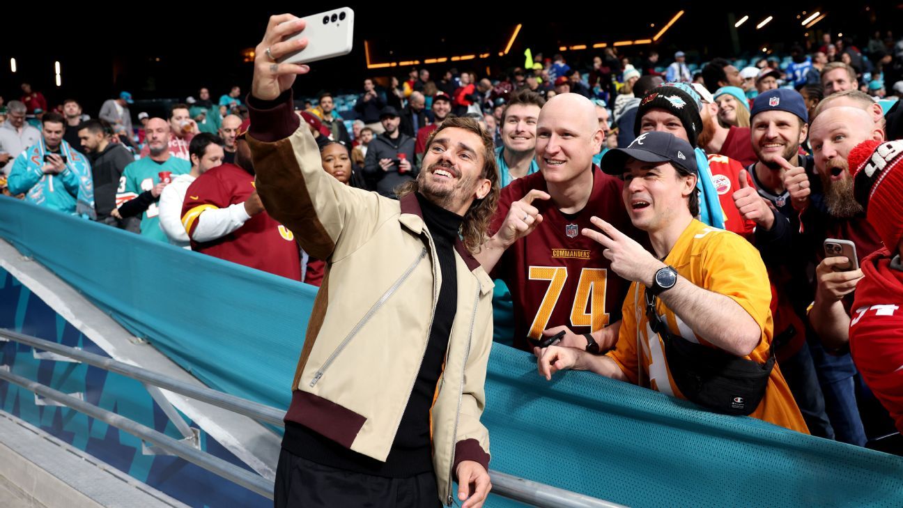 🏈 Τα αστέρια της LaLiga απολαμβάνουν τον πρώτο αγώνα NFL στη Μαδρίτη