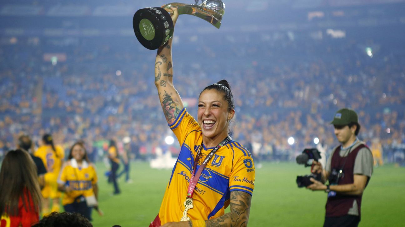 Η Jenni Hermoso διεκδικεί τον τίτλο της Liga MX με την Tigres