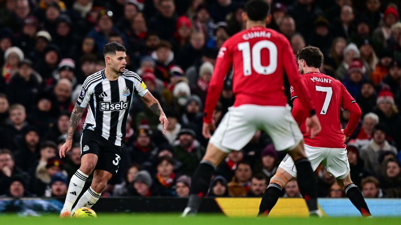 Ενημερώσεις για την Πρέμιερ Λιγκ Boxing Day: Η Νιούκαστλ στοχεύει να ισοφαρίσει εναντίον της Μάντσεστερ Γιουνάιτεντ