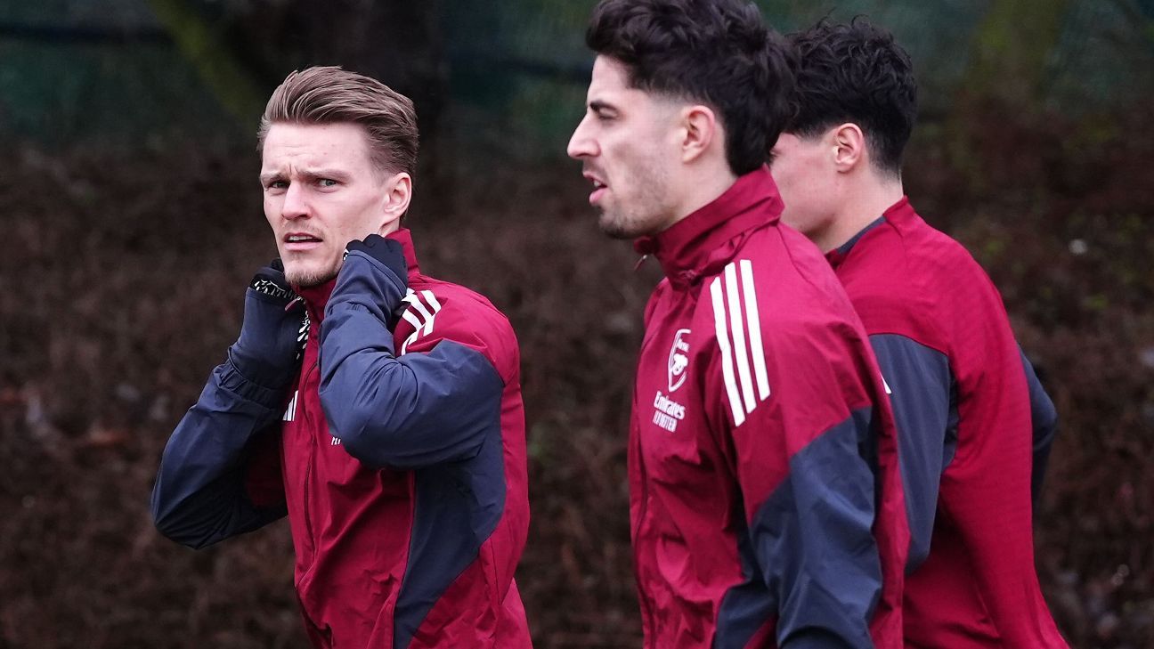 Ο Σάκα τραυματίστηκε σε προθέρμανση της οπλοστάσιας, ο Ødegarad έπεσε