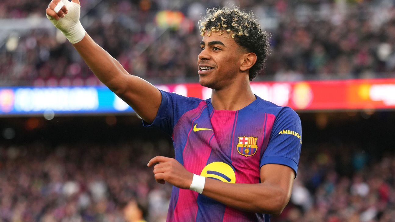 Ο Γιαμάλ της Μπάρτσα μετά το 1ο χατ τρικ: Είμαι και πάλι χαρούμενος