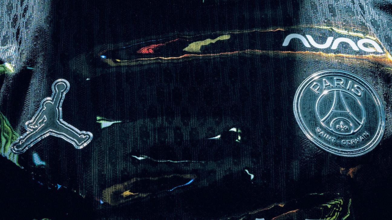 Η νέα άγρια ​​φανέλα της Τζόρνταν collab της PSG είναι η πέμπτη της φανέλα για το 2025-26