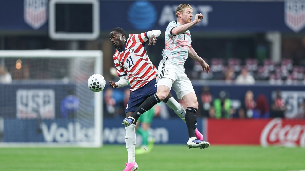 Βαθμολογίες παικτών: Weah φτωχό καθώς η USMNT υφίσταται βαριά ήττα από το Βέλγιο