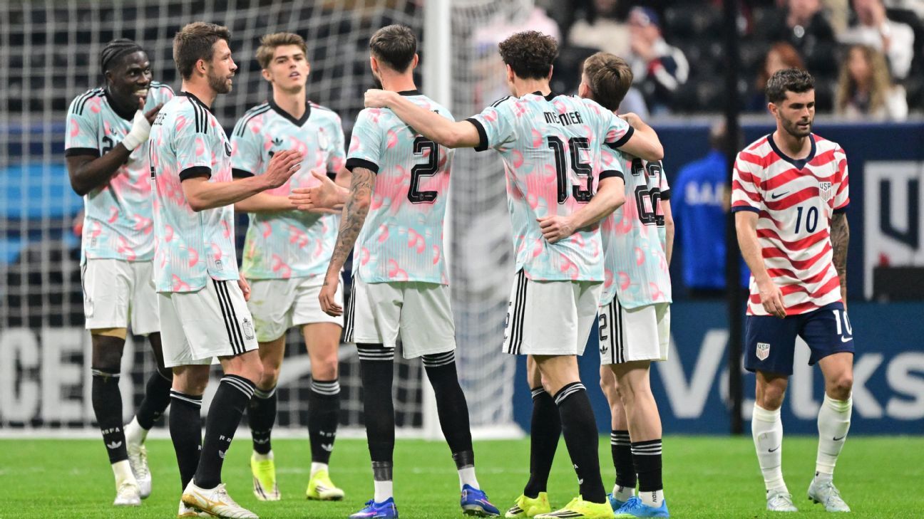 Το USMNT δρομολογήθηκε από το Βέλγιο στην προετοιμασία του WCup