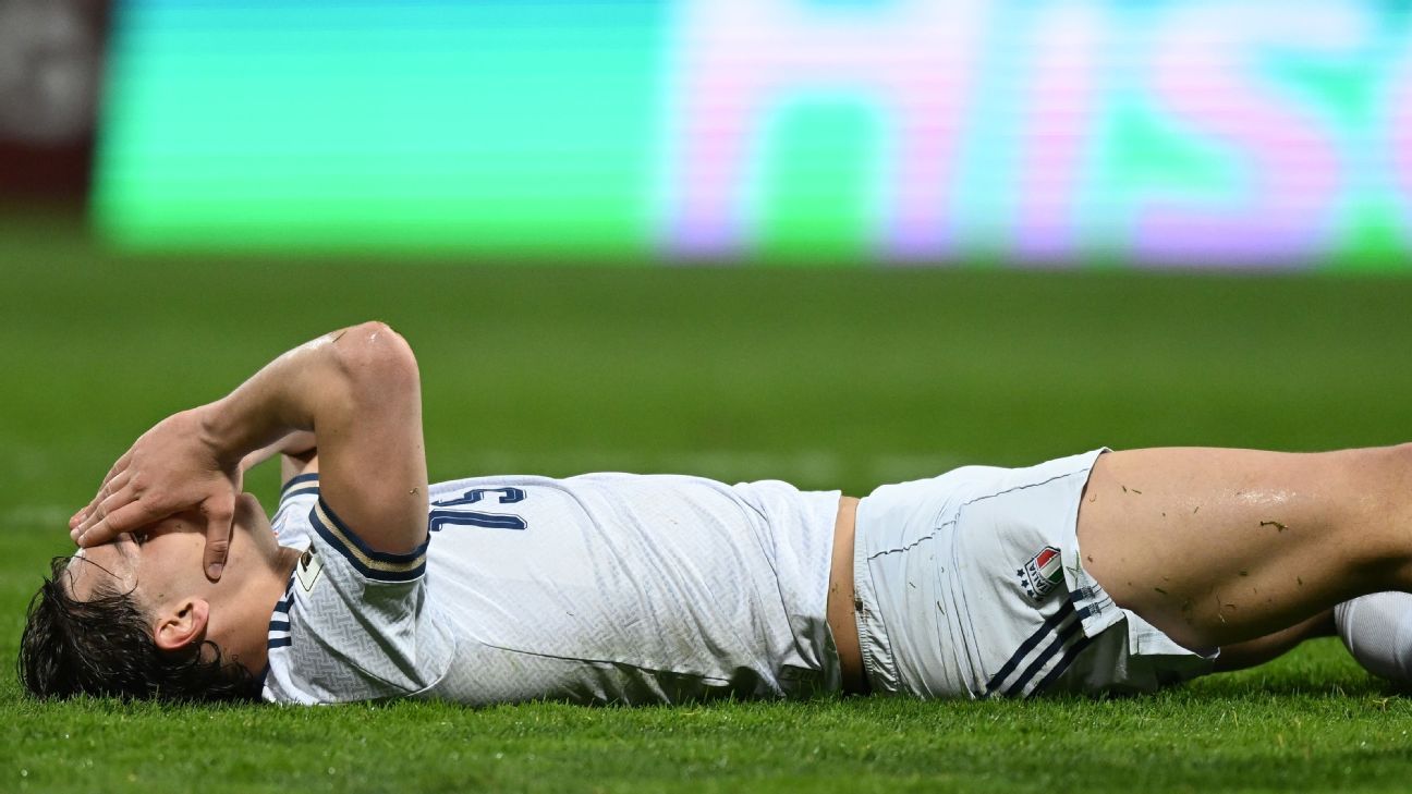 Η Ιταλία χάνει το 3ο συνεχόμενο WC σε ήττα στα πέναλτι