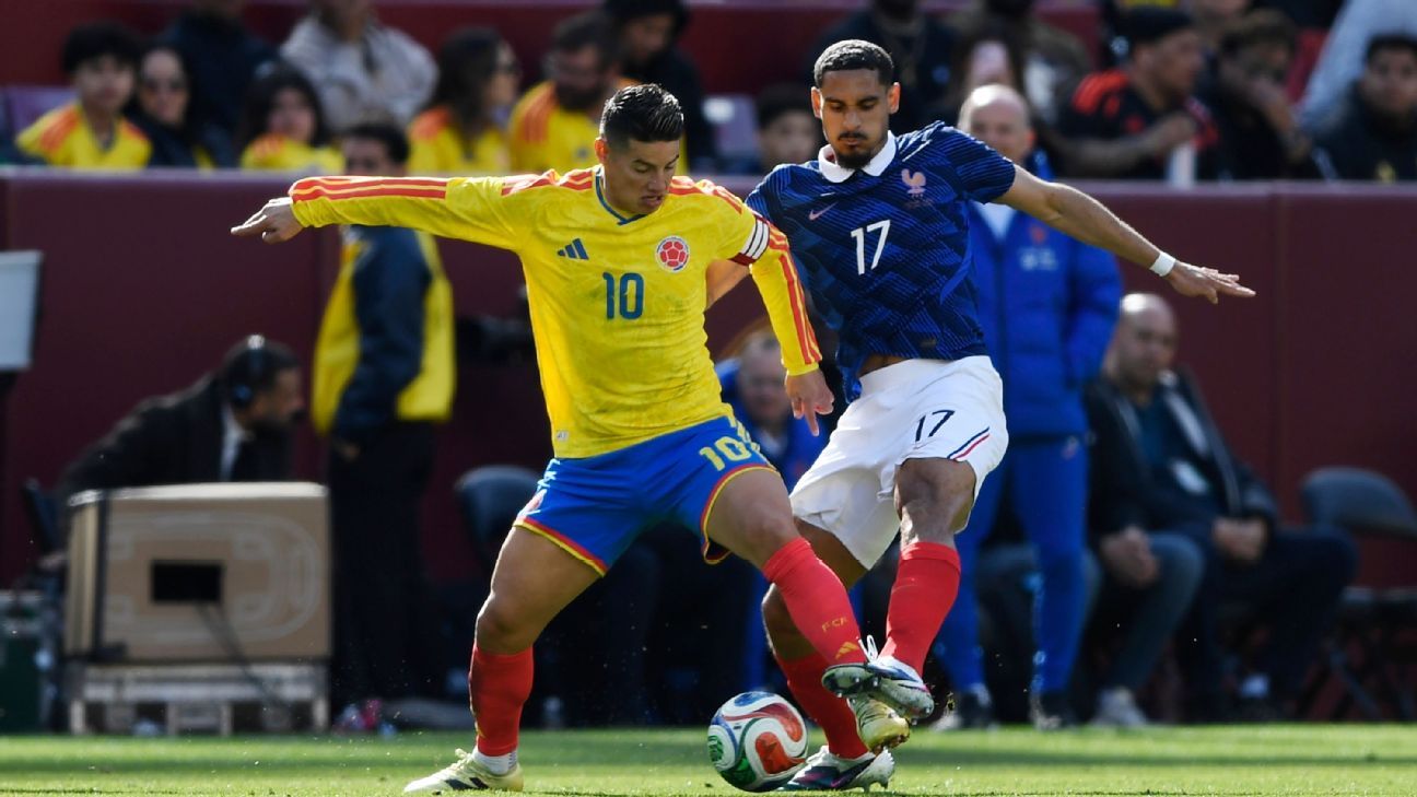 Ο πρωταγωνιστής της Κολομβίας Τζέιμς νοσηλεύεται με αφυδάτωση