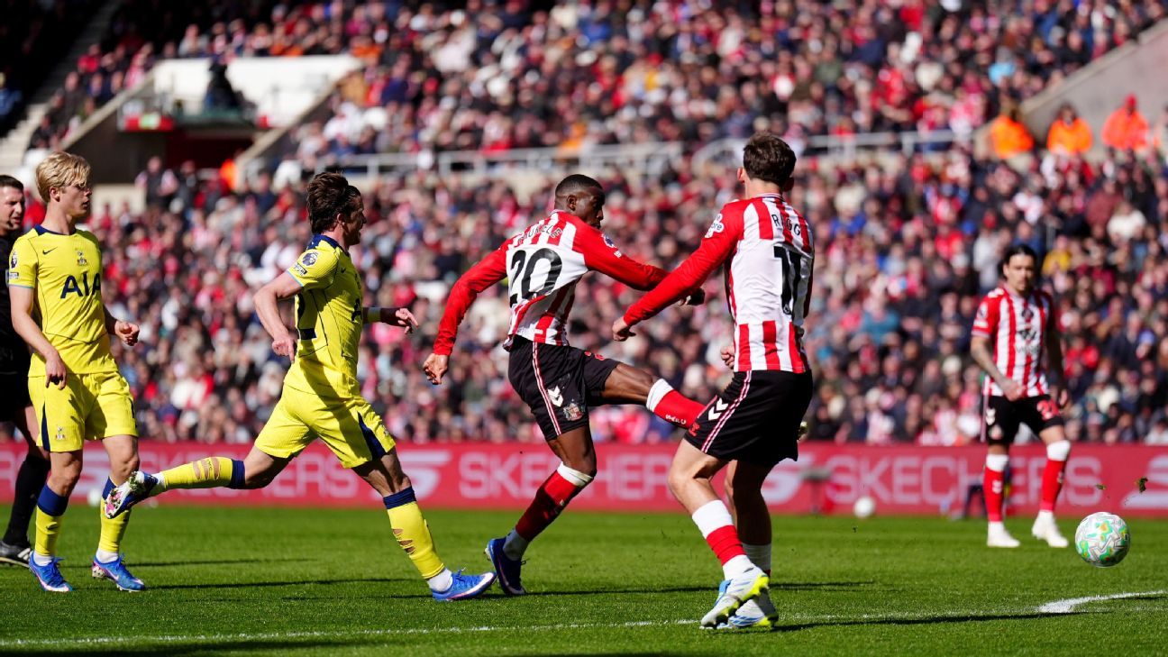 Ζωντανές ενημερώσεις Premier League: Οι Spurs παραμένουν στη ζώνη του υποβιβασμού μετά την ήττα του De Zerbi στο πρώτο παιχνίδι στη Σάντερλαντ