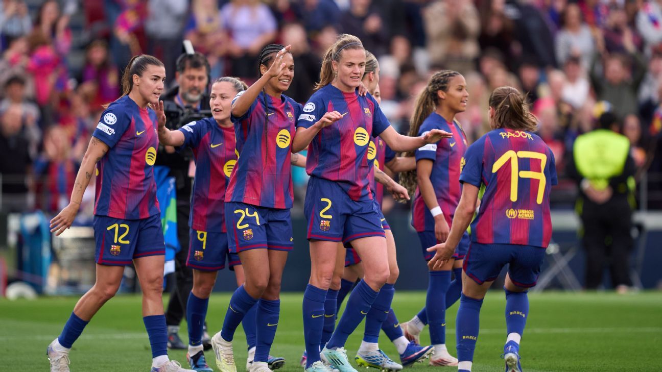 Η Μπάρτσα κερδίζει τον τίτλο της Liga F για να συνεχίσει την τετραπλή αναζήτηση